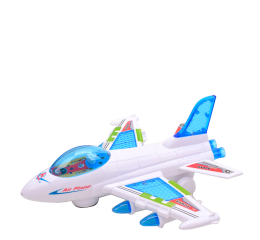 AVIAO BATE E VOLTA C/LUZ E SOM 25CM WB12318